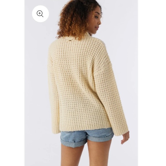 O'Neill Fawn Sweater  Bone Color Size L - Picture 3 of 14